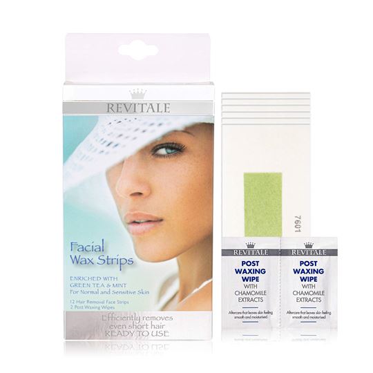 Picture of REVITALE FACIAL WAX STRIPS